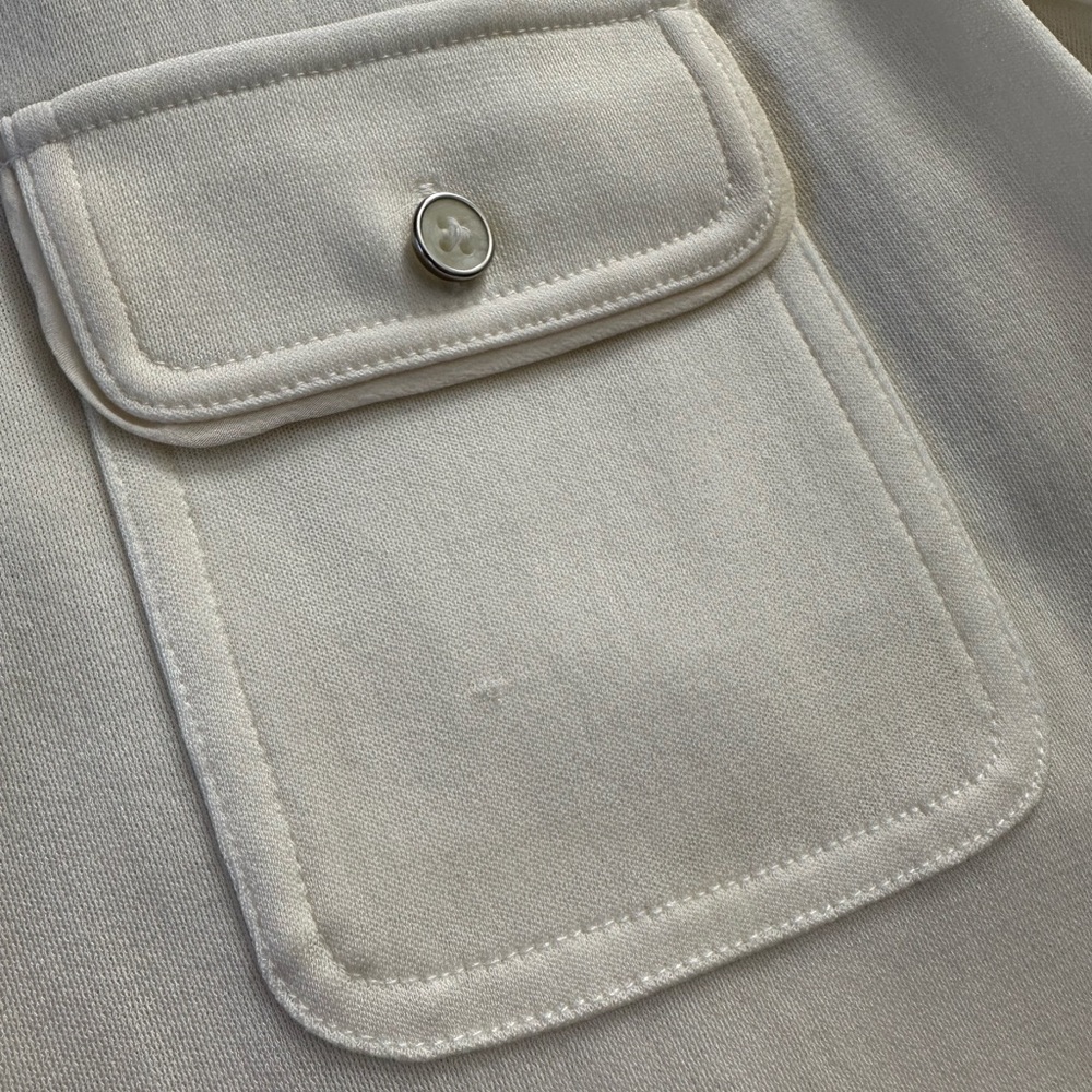 Jones New York Cream Button-Up Shirt, Size M - Picture 9 of 9